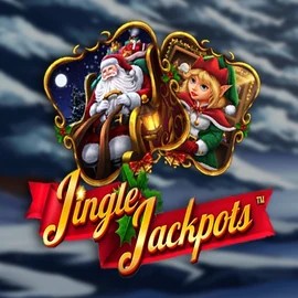 Jingle Jackpots slot logo by Dragon Gaming at CasinoLab Casino