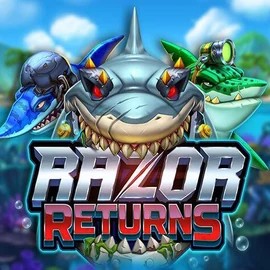 Razor Returns online game logo by Push Gaming on casinolabscasino.com