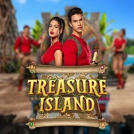 Treasure Island online game logo by Pragmatic Play on casinolabscasino.com